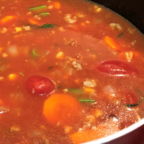 Italian Sausage & Vegetable Soup (Instant Pot or Stove Top) - Love On A ...