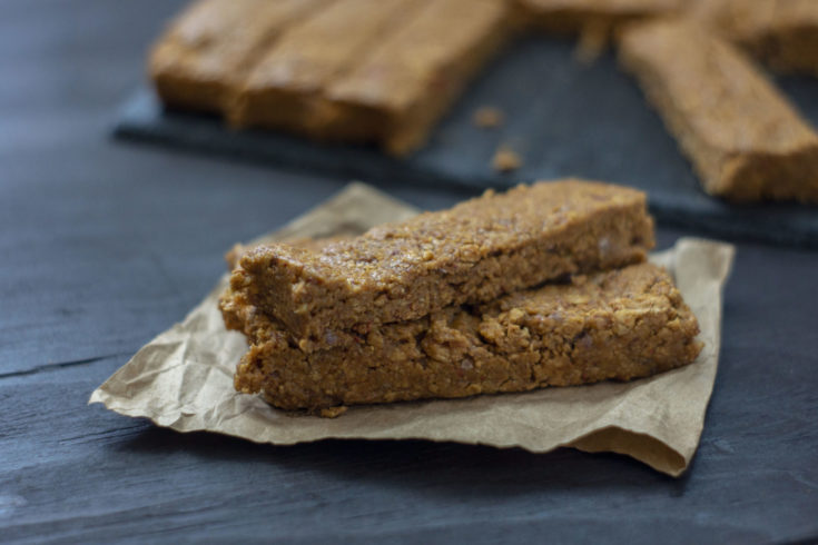 No bake cereal bars with assorted nut butter options